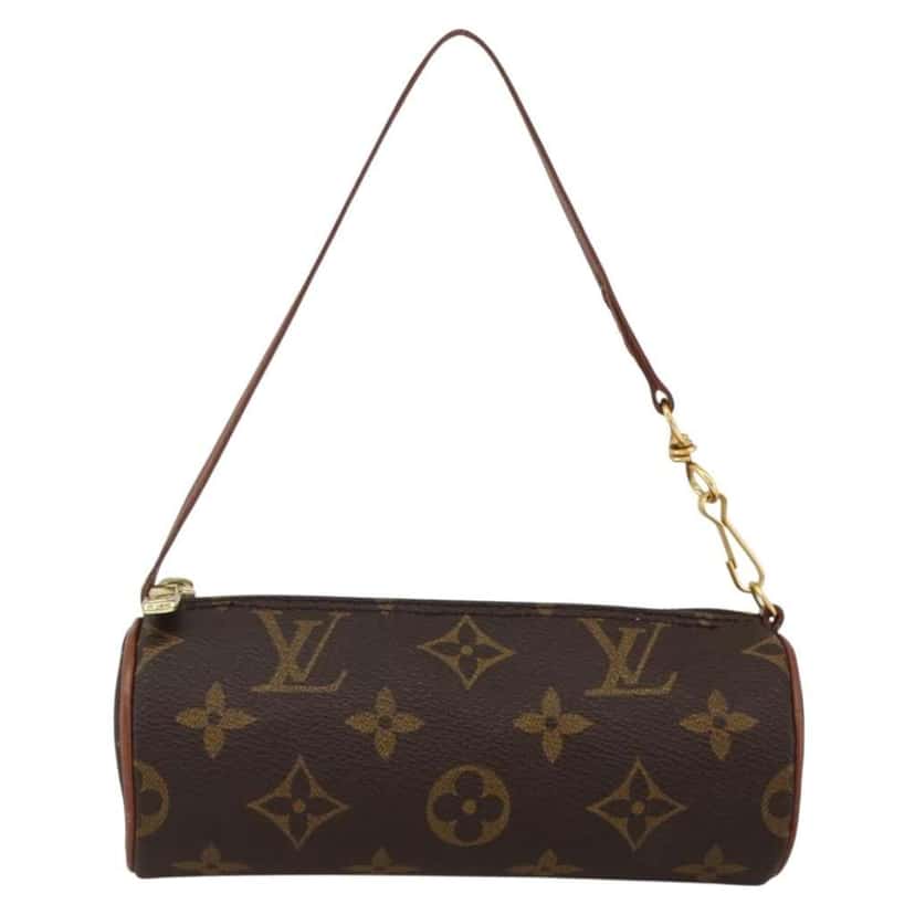 Louis Vuitton Papillon Pochette Brown Canvas Good condition - Front View