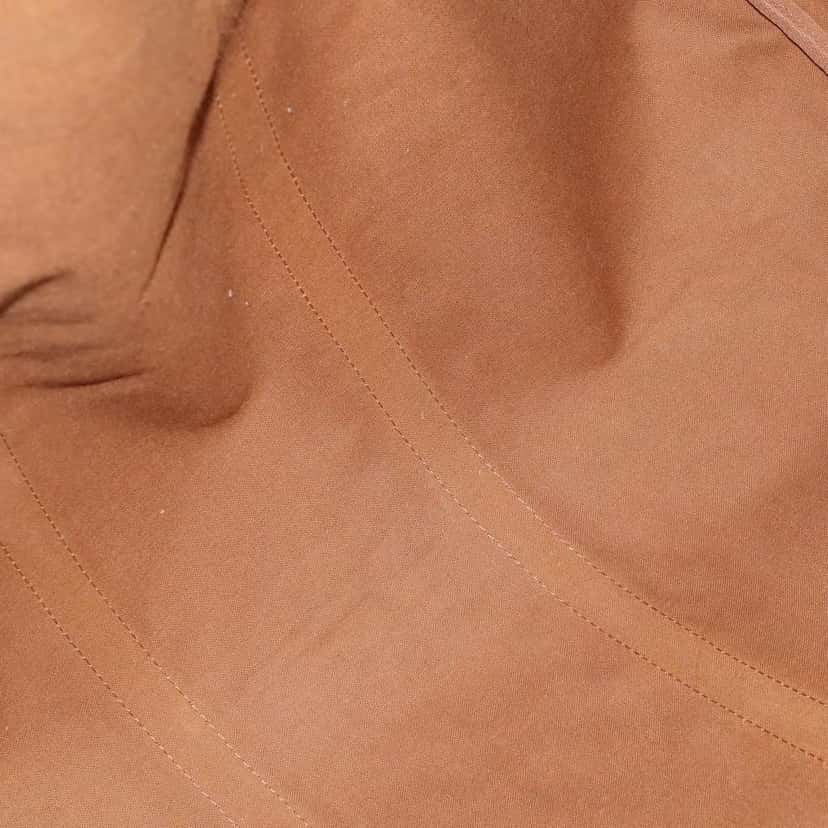 Louis Vuitton Keepall Bandouliere Bag Brown Canvas Fair condition - Box View