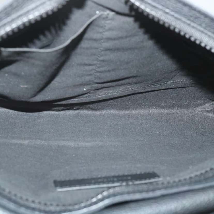 Balenciaga Vintage Pouch Black Canvas Good condition - Box View