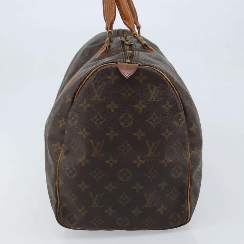 Louis Vuitton Keepall Bag Brown Canvas Fair condition - Inside View