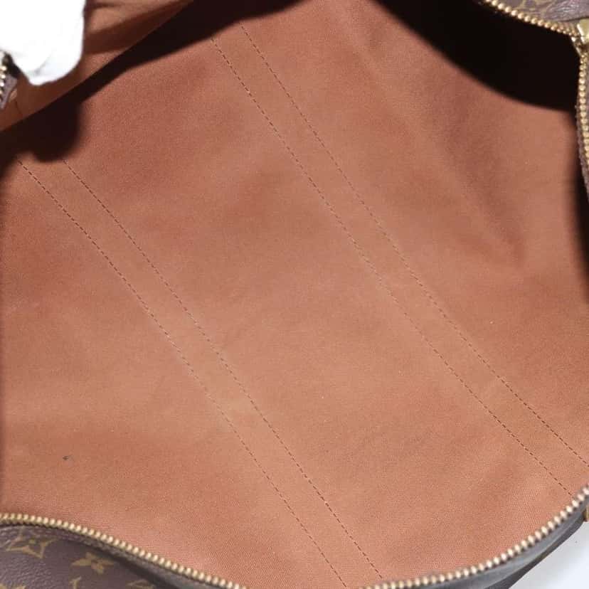 Louis Vuitton Keepall Bag Brown Canvas Fair condition - Box View