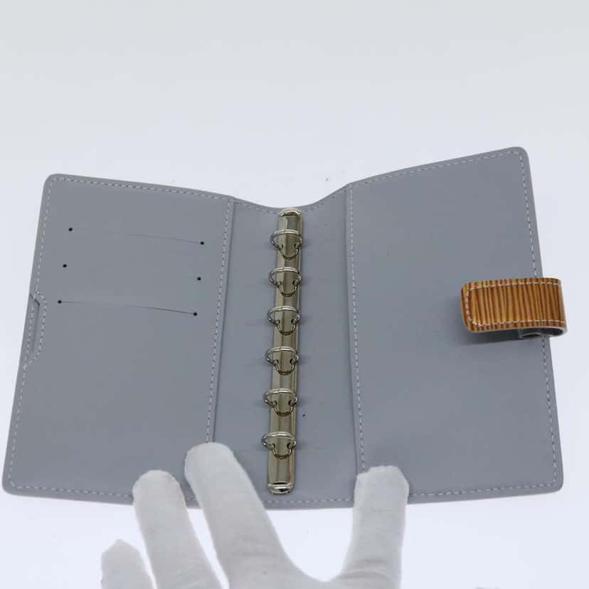 Louis Vuitton Agenda Cover Orange Good condition - Box View