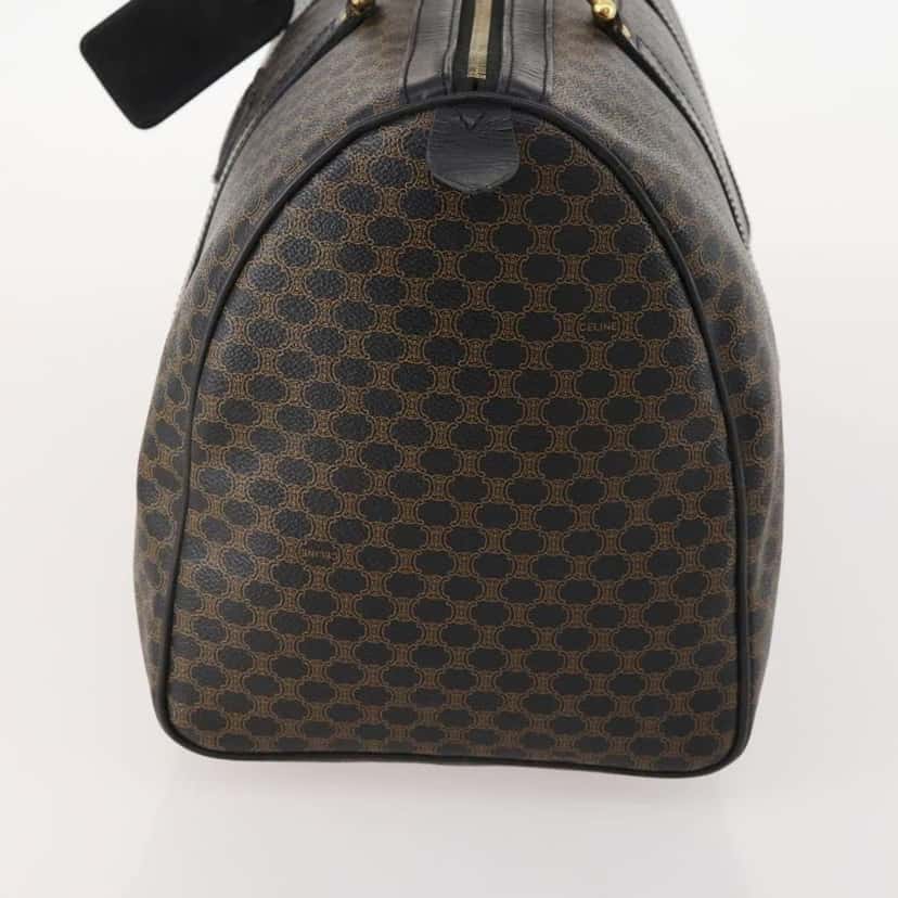 Celine Vintage Duffle Bag Black Canvas Good condition - Inside View