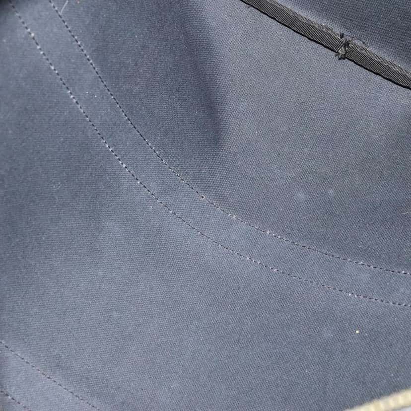 Celine Vintage Duffle Bag Black Canvas Good condition - Box View