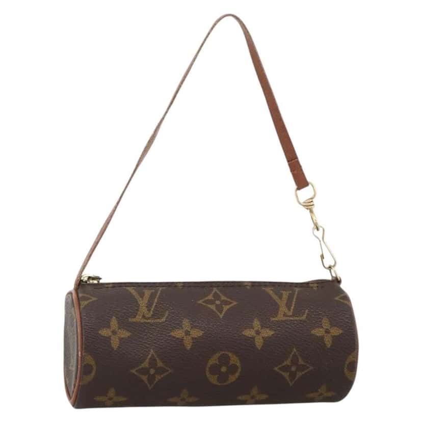 Louis Vuitton Papillon Pochette Brown Canvas Good condition - Front View