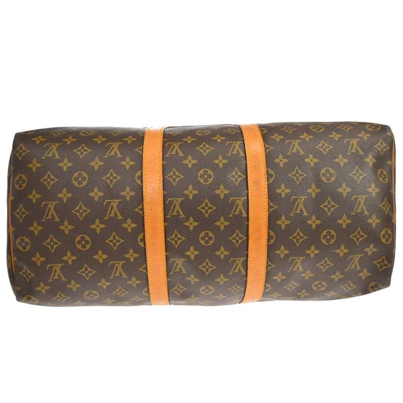 Louis Vuitton Keepall Bag Brown Canvas Good condition - Inside View
