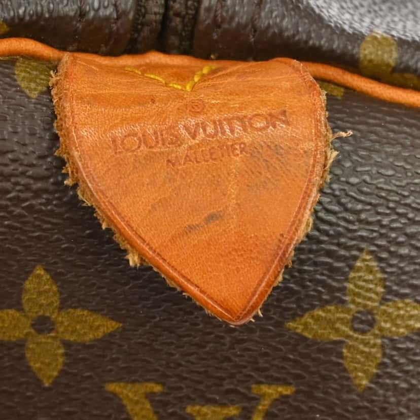 Louis Vuitton Keepall Bag Brown Canvas Good condition - Box View