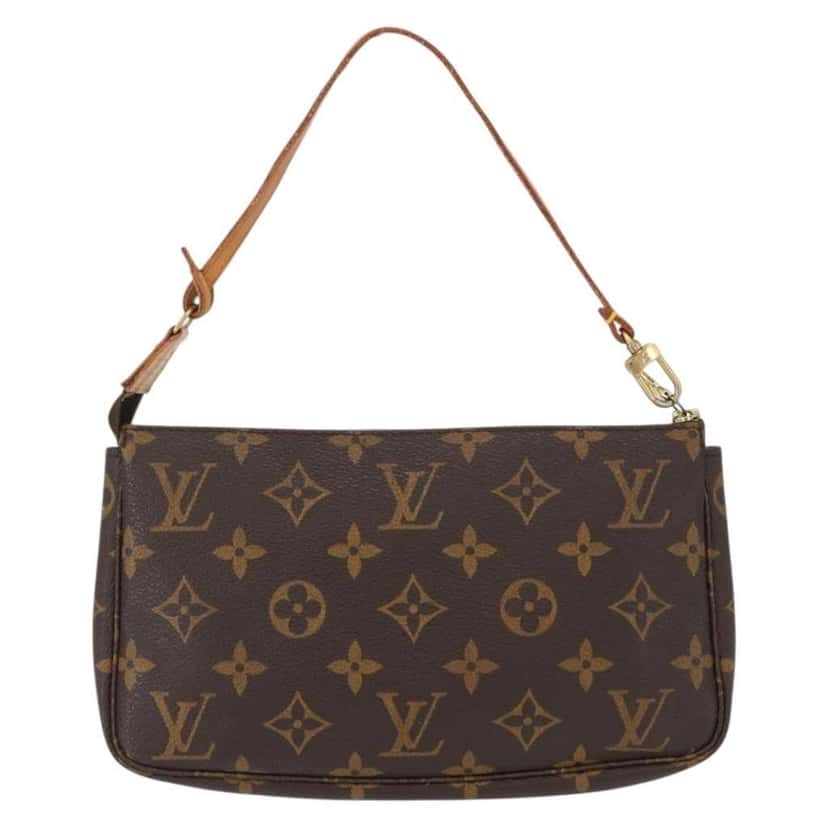 Louis Vuitton Pochette Accessoires Brown Canvas Good condition - Back View