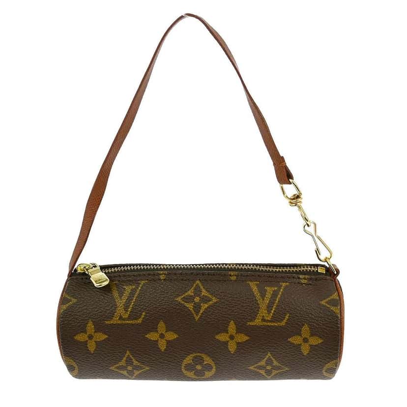 Louis Vuitton Papillon Pochette Brown Canvas Good condition - Front View