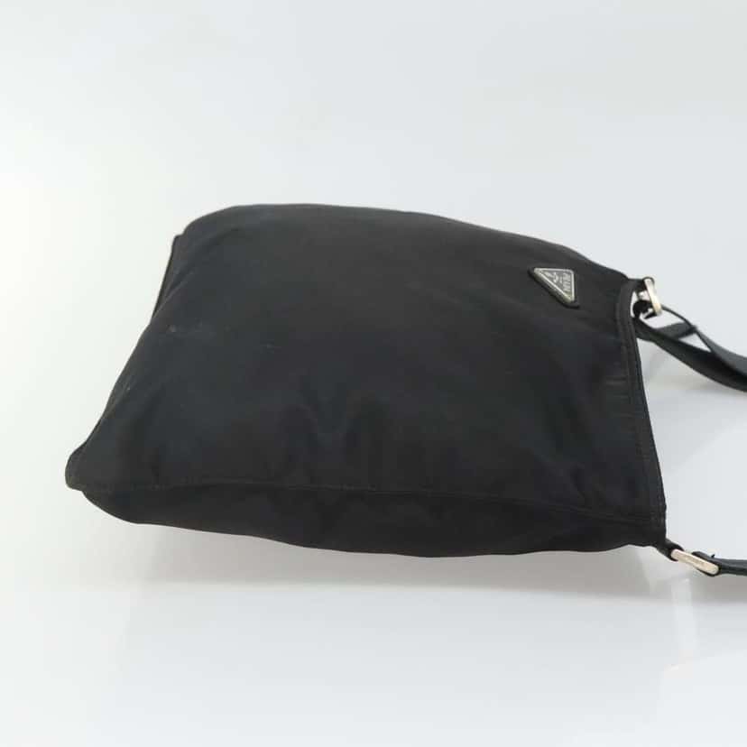 Prada Flat Messenger Bag Black Fair condition - Inside View