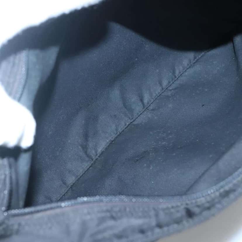 Prada Flat Messenger Bag Black Fair condition - Box View