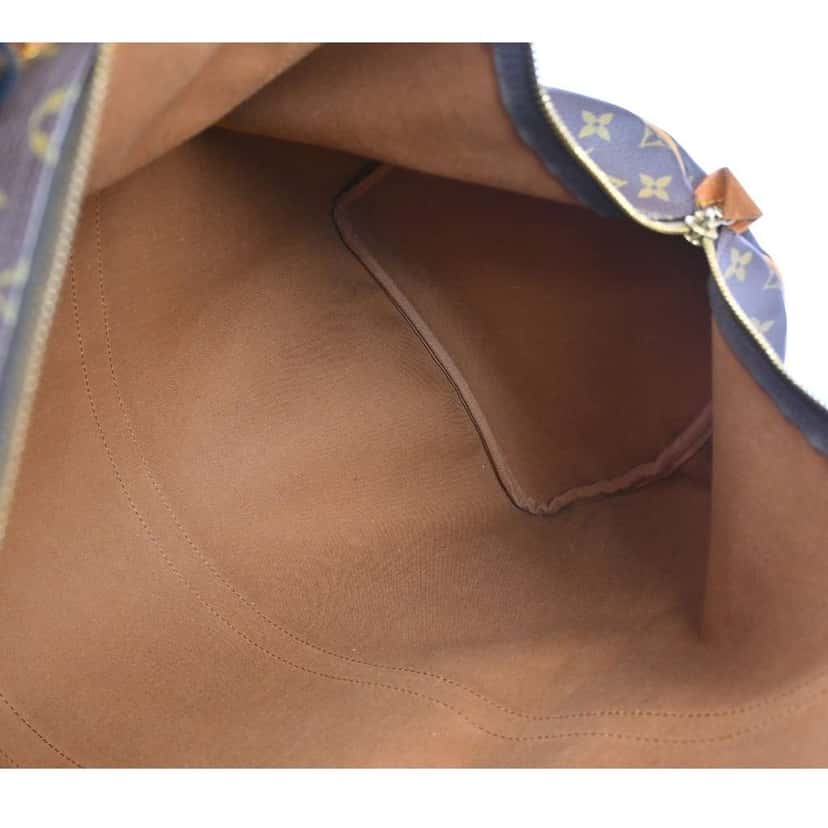 Louis Vuitton Keepall Bag Brown Canvas Good condition - Inside View