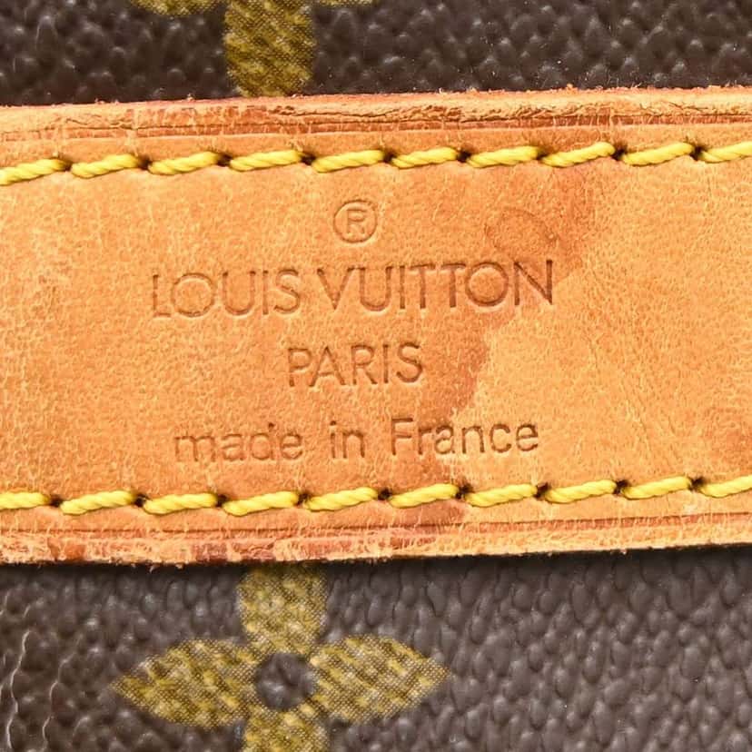 Louis Vuitton Keepall Bandouliere Bag Brown Canvas Good condition - Model View