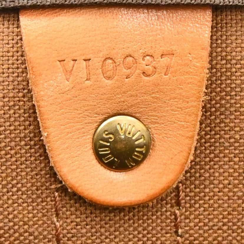 Louis Vuitton Keepall Bandouliere Bag Brown Canvas Good condition - Box View