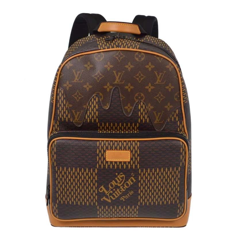 Louis Vuitton Nigo Campus Backpack Brown Canvas Good condition - Front View