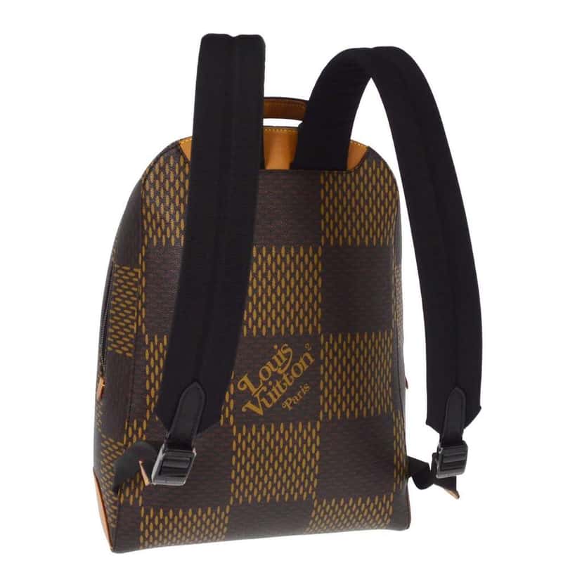 Louis Vuitton Nigo Campus Backpack Brown Canvas Good condition - Back View