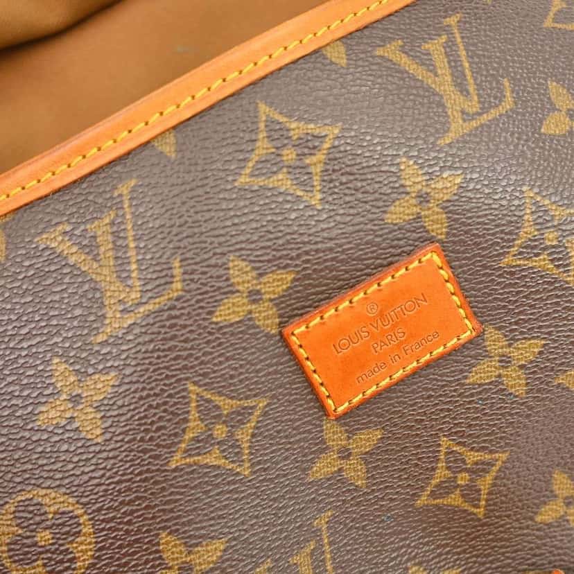 Louis Vuitton Saumur Handbag Brown Canvas Good condition - Model View