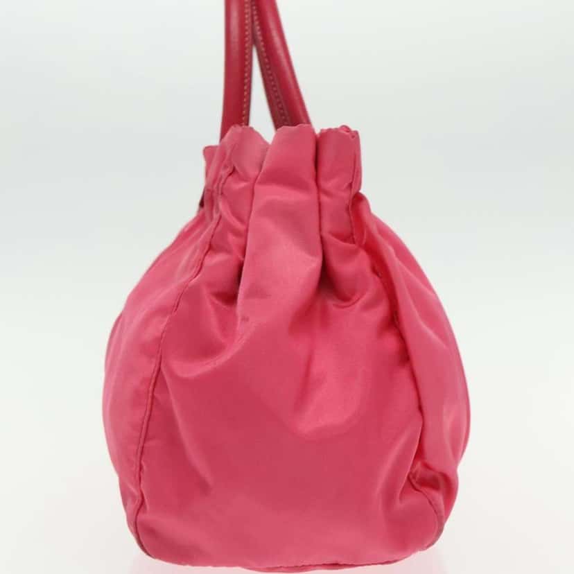 Prada Bow Convertible Tote Pink Fair condition - Inside View