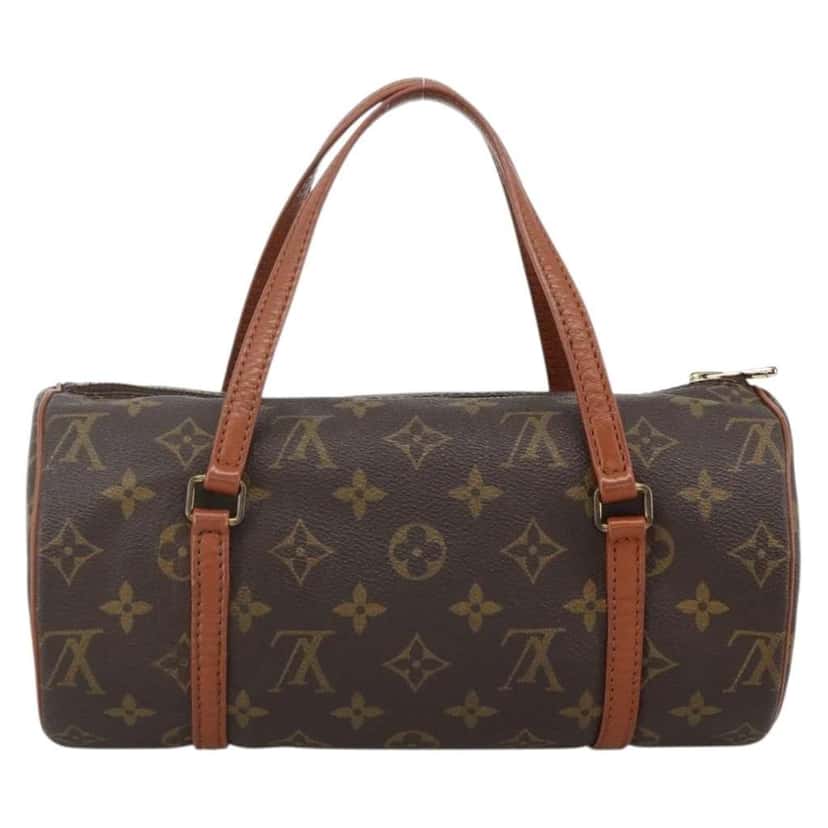Louis Vuitton Papillon Handbag Brown Canvas Good condition - Back View