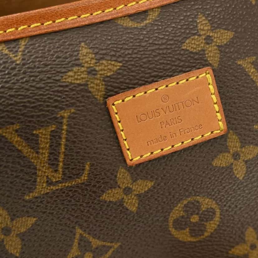 Louis Vuitton Saumur Handbag Brown Canvas Good condition - Model View