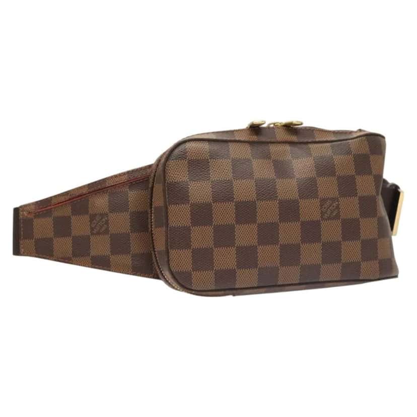 Louis Vuitton Geronimos Waist Bag Brown Canvas Good condition - Front View
