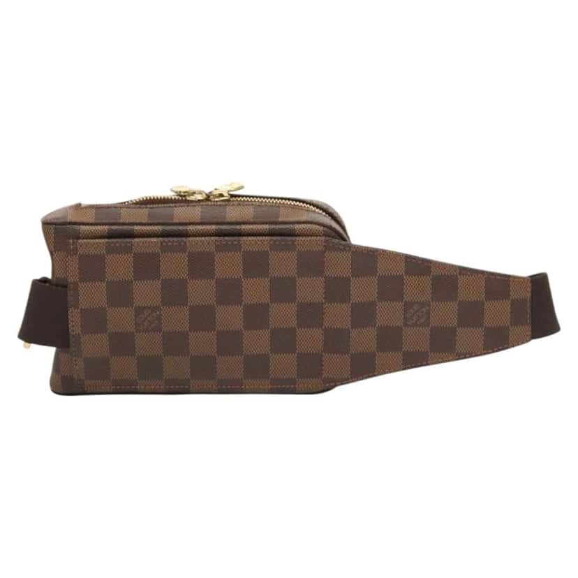 Louis Vuitton Geronimos Waist Bag Brown Canvas Good condition - Back View
