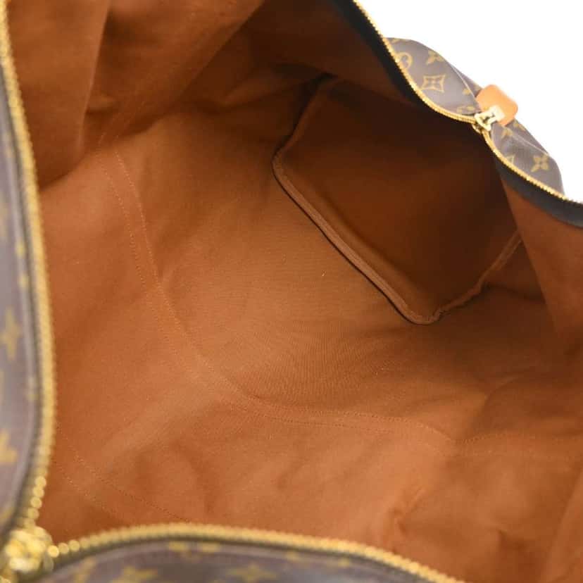 Louis Vuitton Keepall Bag Brown Canvas Good condition - Inside View