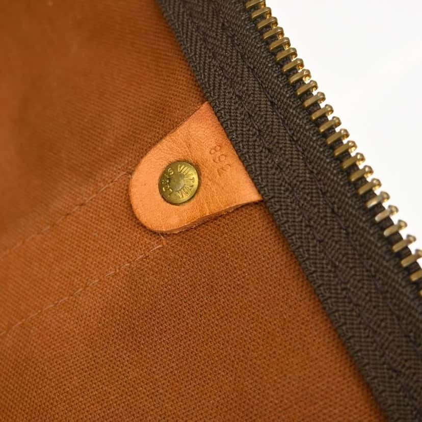 Louis Vuitton Keepall Bag Brown Canvas Good condition - Box View