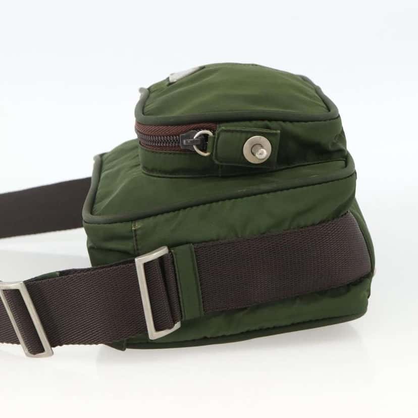 Prada Vintage Shoulder Bag Green Fair condition - Inside View