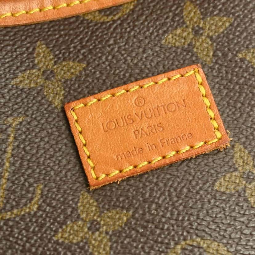 Louis Vuitton Saumur Handbag Brown Canvas Good condition - Model View