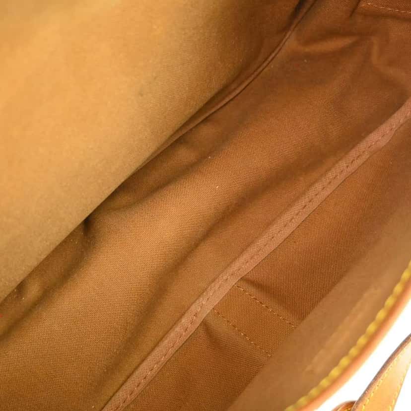 Louis Vuitton Saumur Handbag Brown Canvas Good condition - Box View