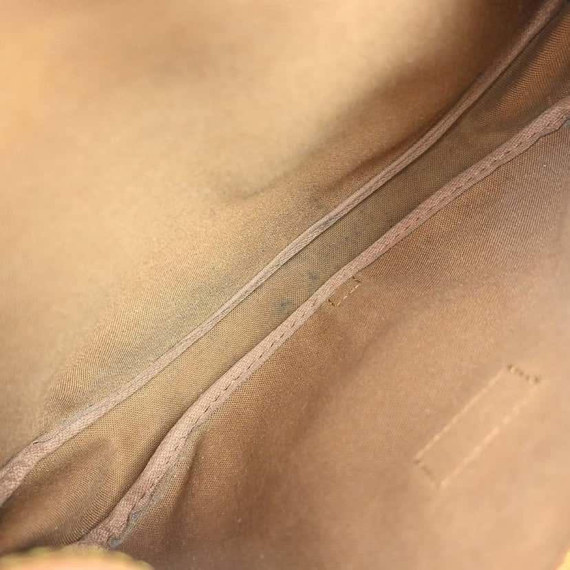 Louis Vuitton Saumur Handbag Brown Canvas Good condition - Model View