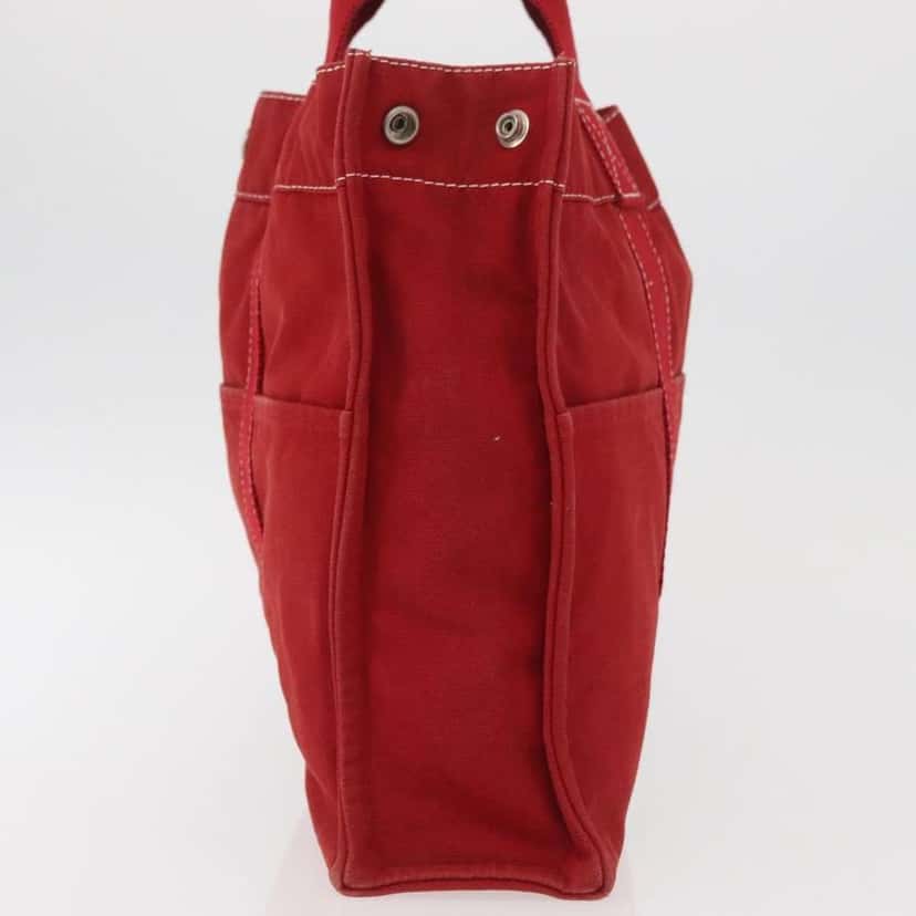Hermès Fourre Tout Tote Red Canvas Good condition - Model View