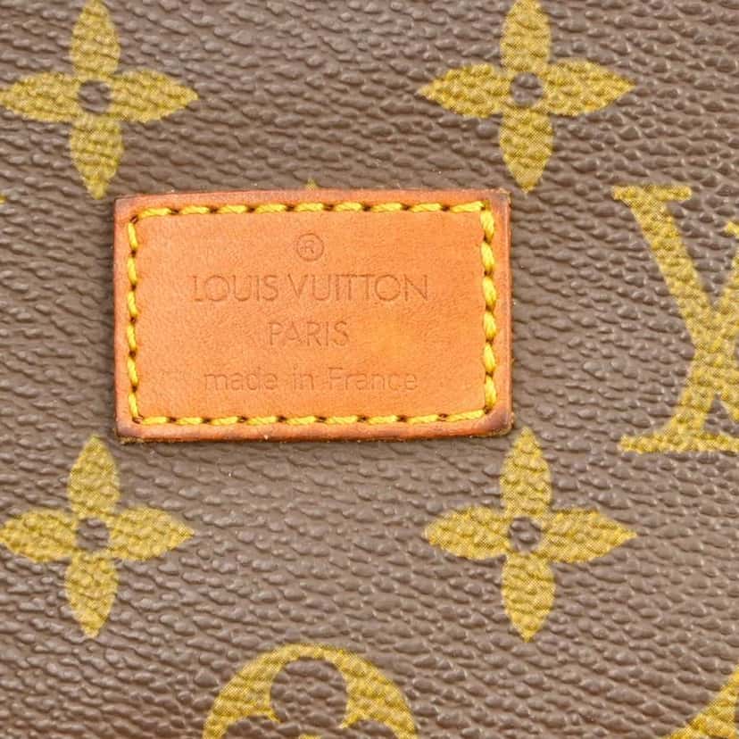 Louis Vuitton Saumur Handbag Brown Canvas Good condition - Model View