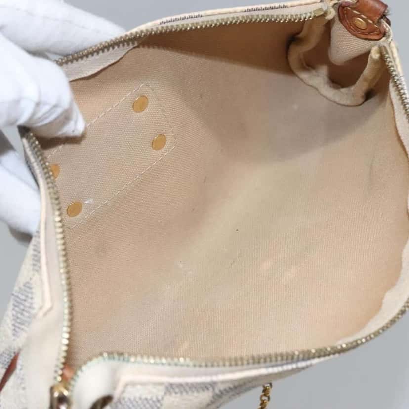 Louis Vuitton Eva Handbag White Canvas Good condition - Box View