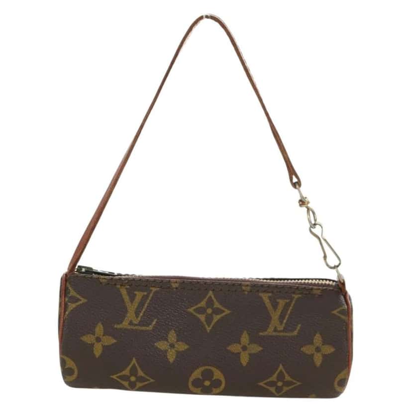 Louis Vuitton Papillon Pochette Brown Canvas Good condition - Front View