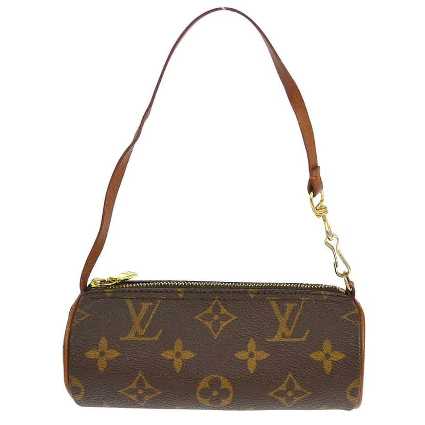 Louis Vuitton Papillon Pochette Brown Canvas Good condition - Front View
