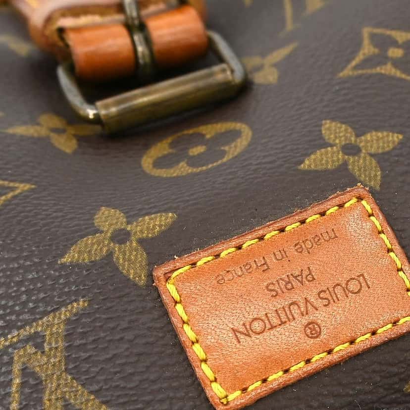 Louis Vuitton Saumur Handbag Brown Canvas Good condition - Model View