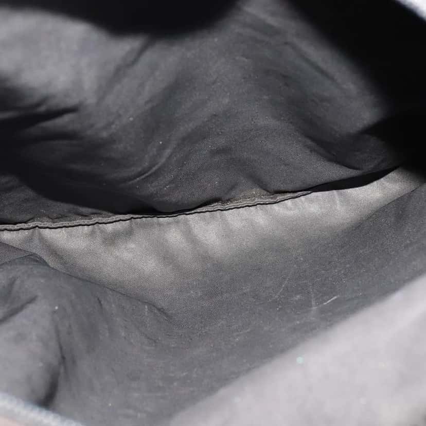 Prada Flat Messenger Bag Black Fair condition - Box View