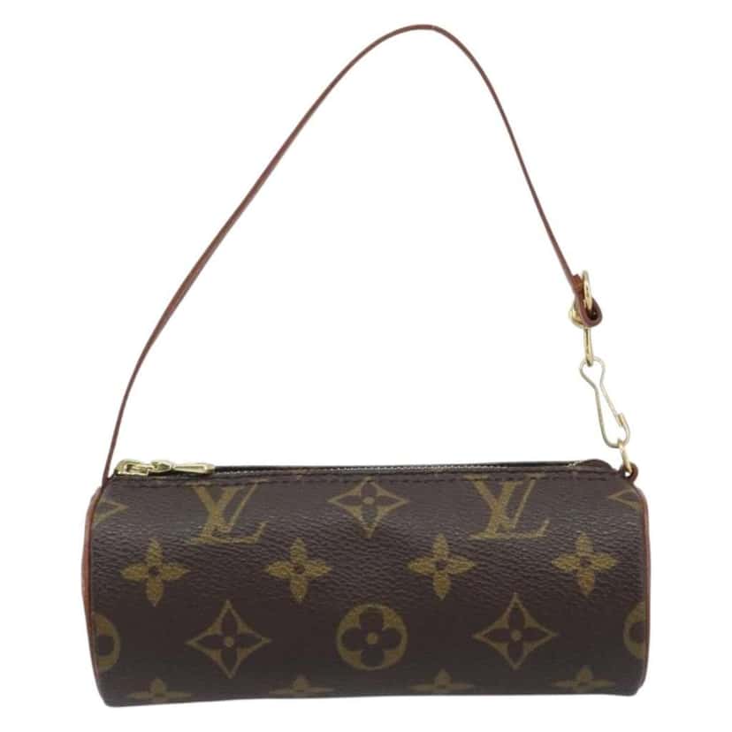 Louis Vuitton Papillon Pochette Brown Canvas Good condition - Front View
