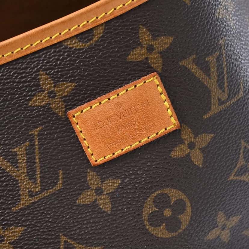 Louis Vuitton Saumur Handbag Brown Canvas Good condition - Model View