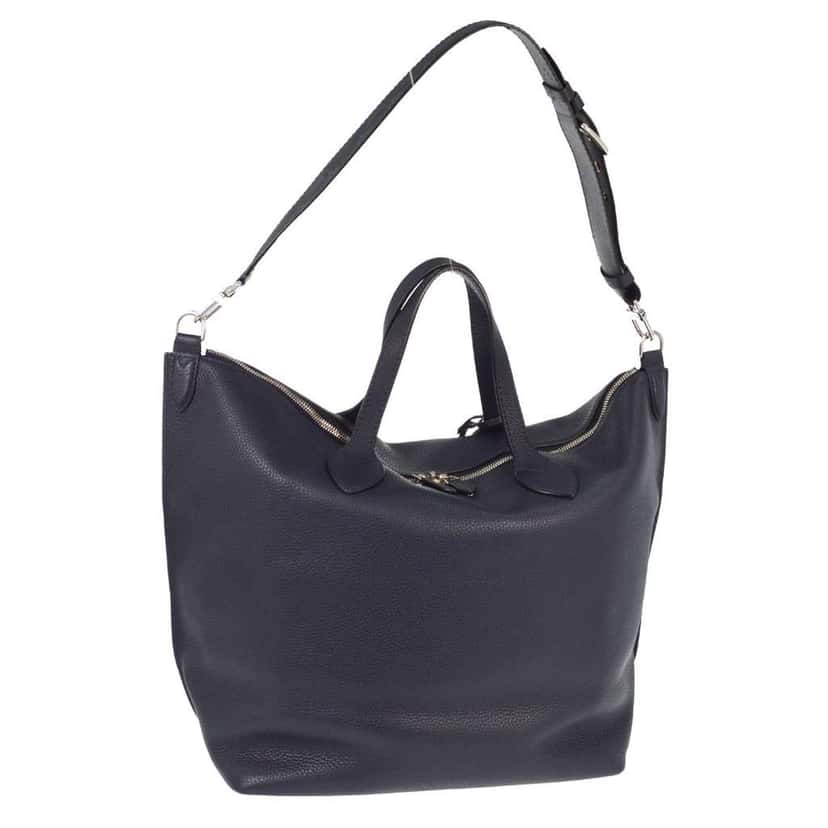 Louis Vuitton East Side Tote Navy Leather Good condition - Back View