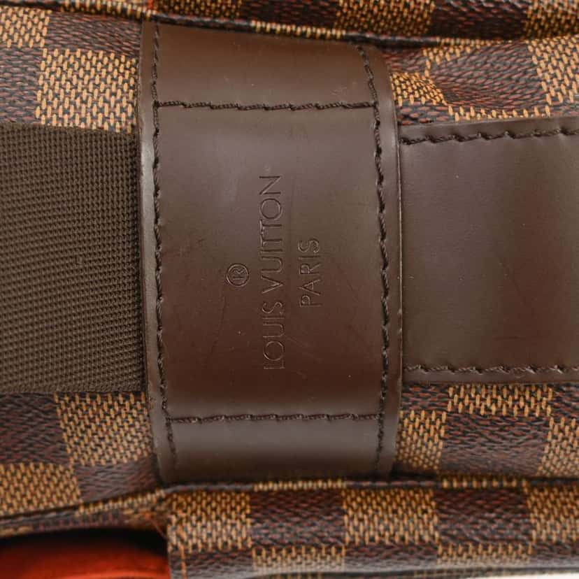 Louis Vuitton Naviglio Handbag Brown Canvas Good condition - Model View