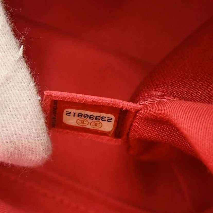 Chanel Flap Bag Multicolor Patchwork Pink Tweed Good condition - Box View