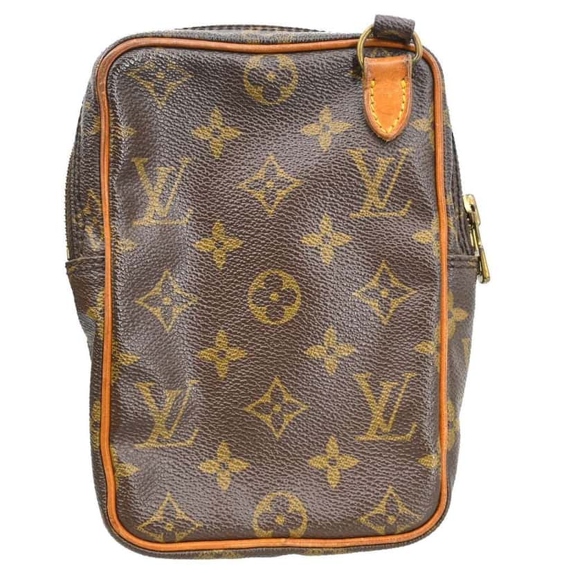 Louis Vuitton Amazone Bag Brown Canvas Fair condition - Back View