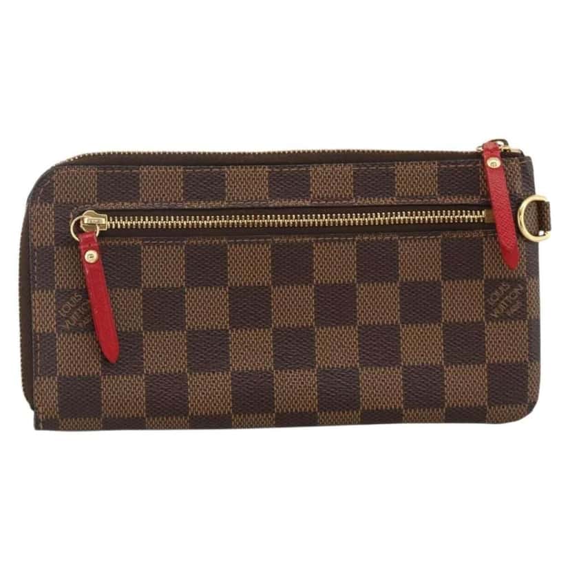 Louis Vuitton Complice Wallet Black Canvas Good condition - Back View