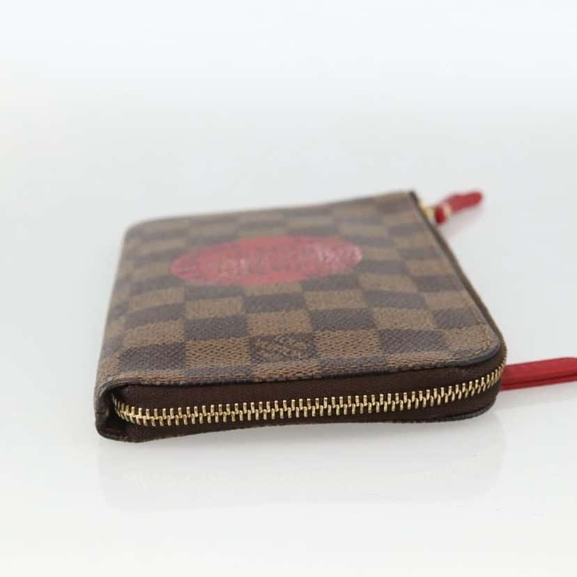 Louis Vuitton Complice Wallet Black Canvas Good condition - Model View