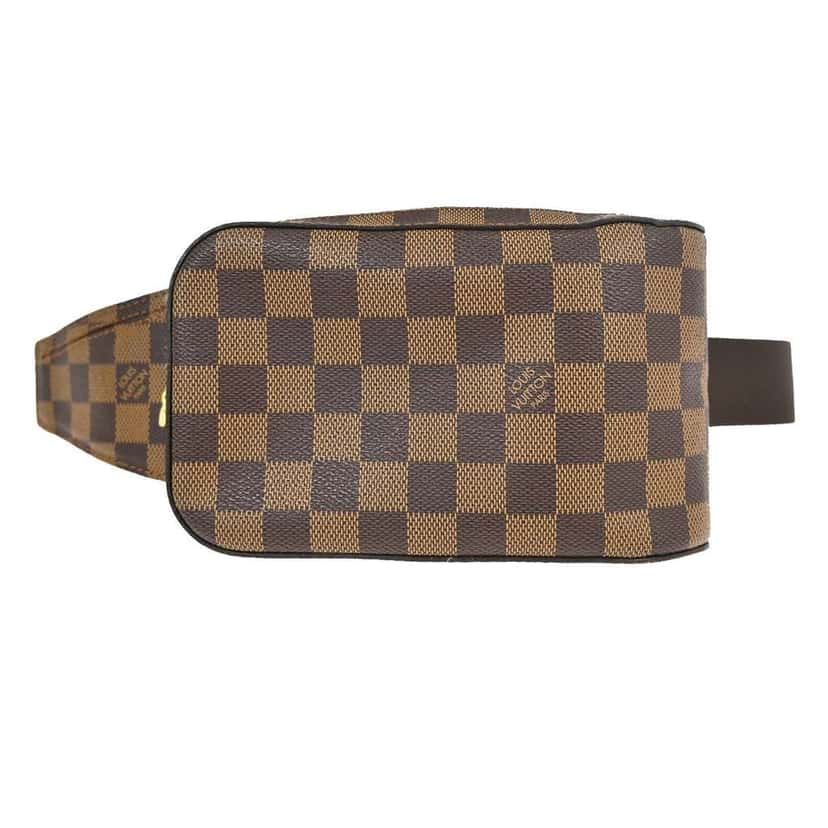 Louis Vuitton Geronimos Waist Bag Brown Canvas Good condition - Front View