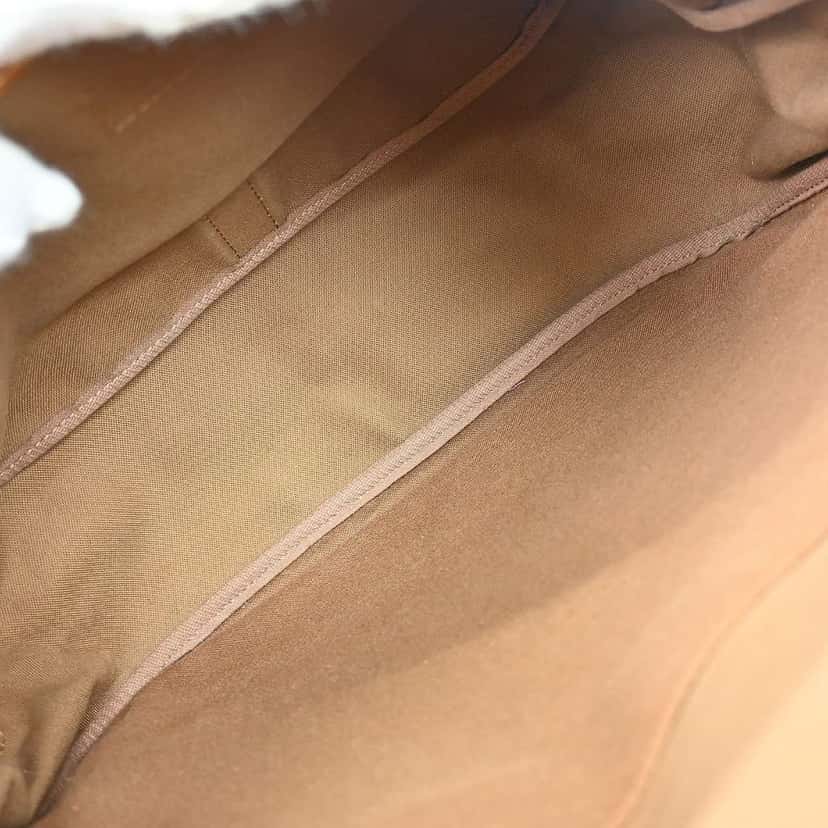 Louis Vuitton Saumur Handbag Brown Canvas Good condition - Inside View