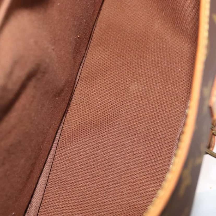Louis Vuitton Saumur Handbag Brown Canvas Good condition - Box View